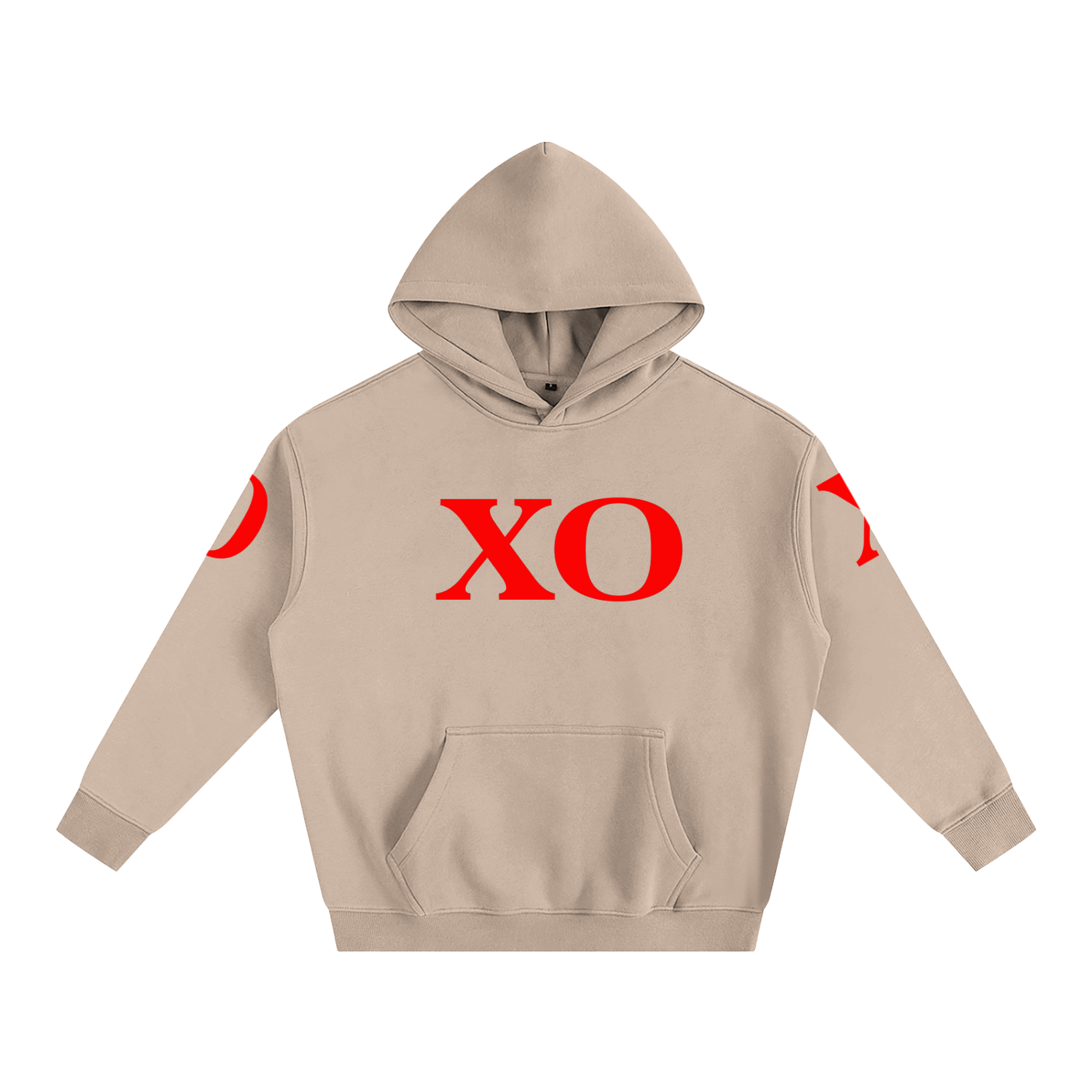 Oversize Fleeced Hoodie(Red Label Edition)