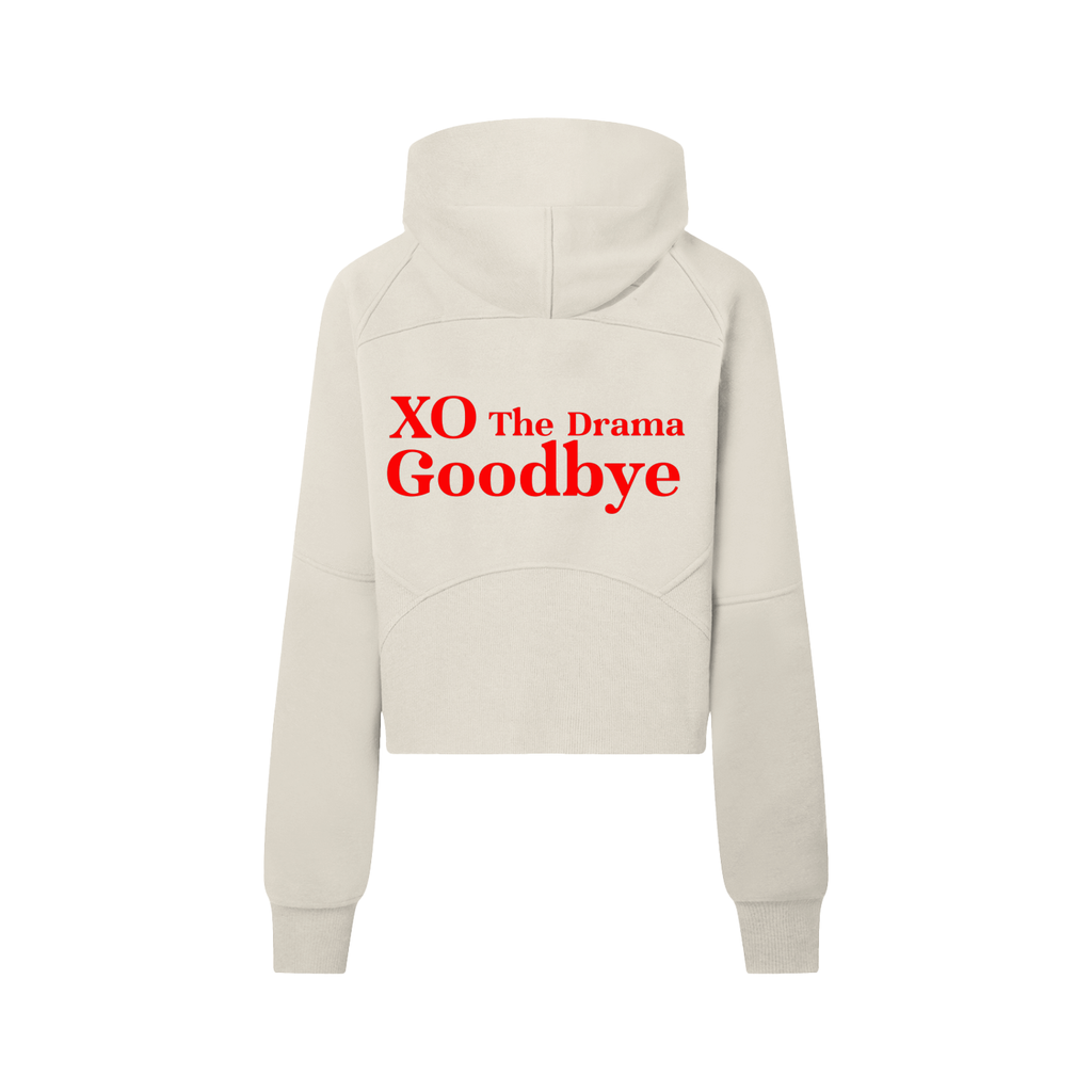 Cropped Half-Zip Hoodie(Red Label Edition)