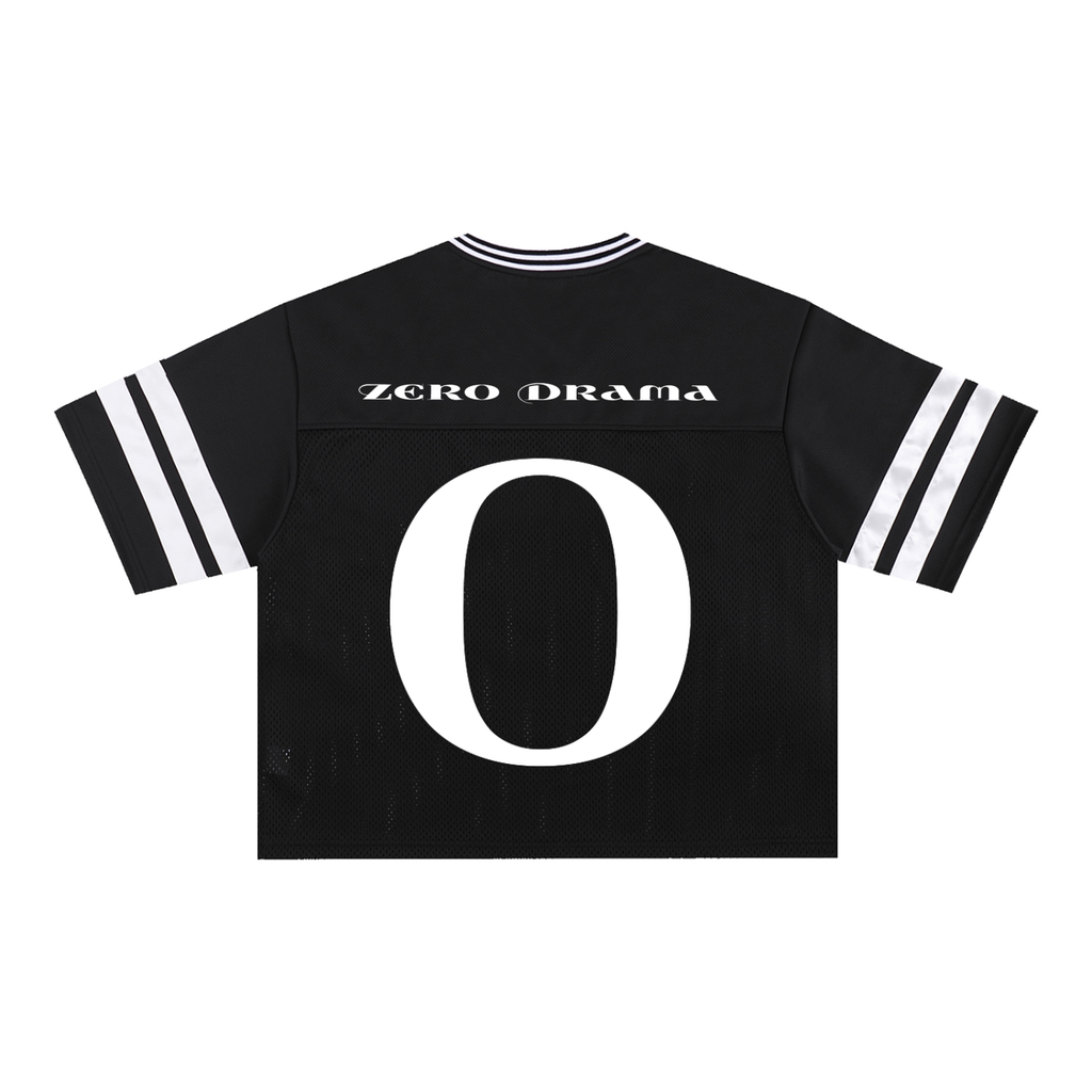 Taped Mesh Boxy T-Shirt