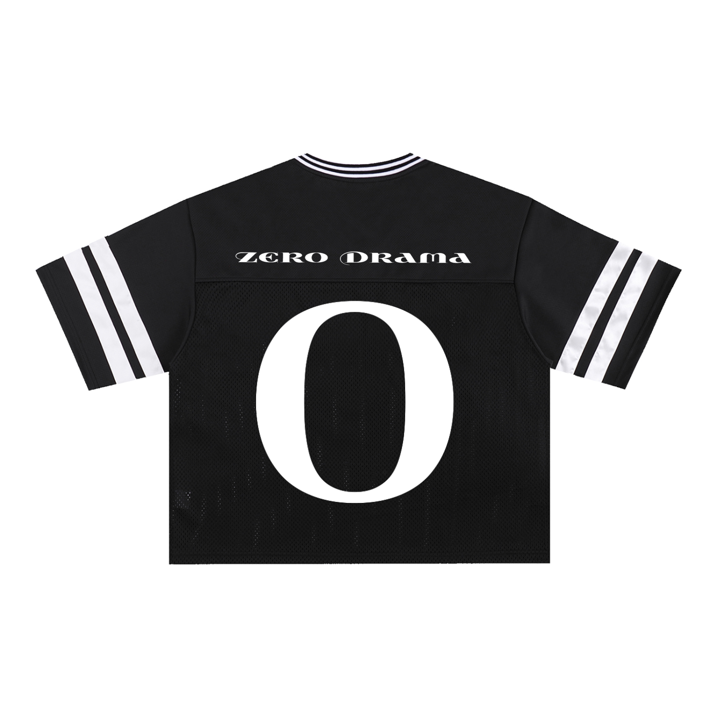 Taped Mesh Boxy T-Shirt