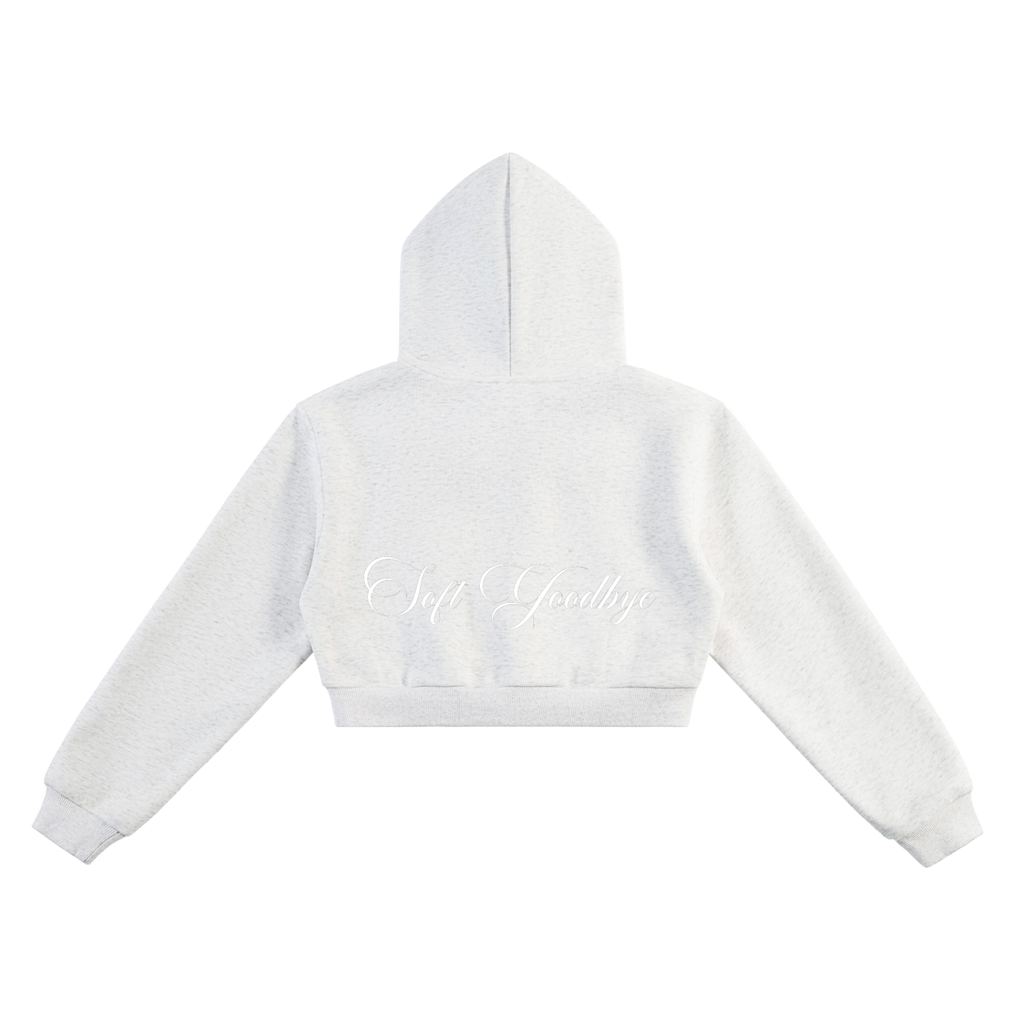 Essential Cropped Hoodie(Red Label Edition)