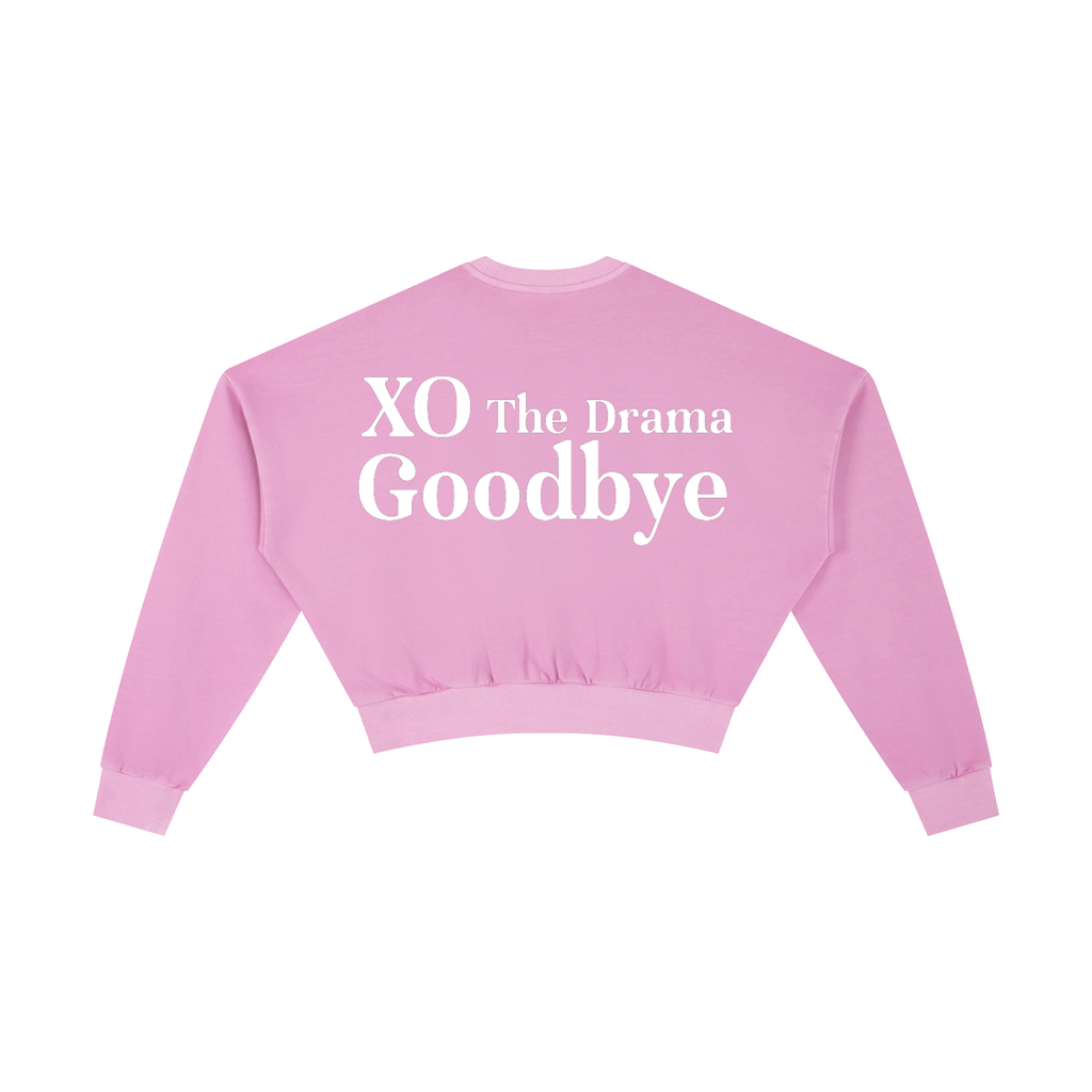 Vintage Washed Cropped Sweatshirt