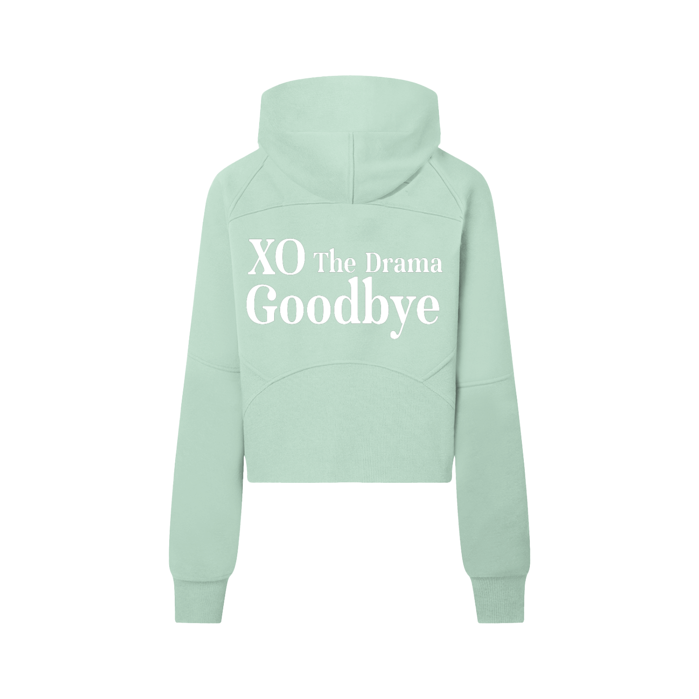 Cropped Half-Zip Hoodie