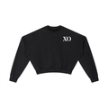 Vintage Washed Cropped Sweatshirt