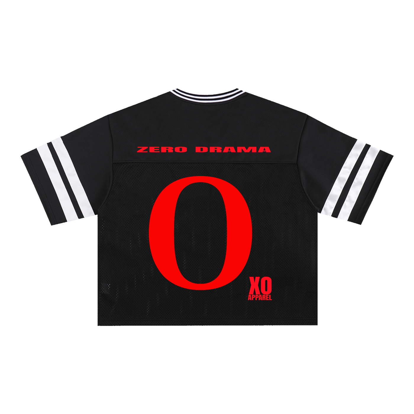 Taped Mesh Boxy T-Shirt