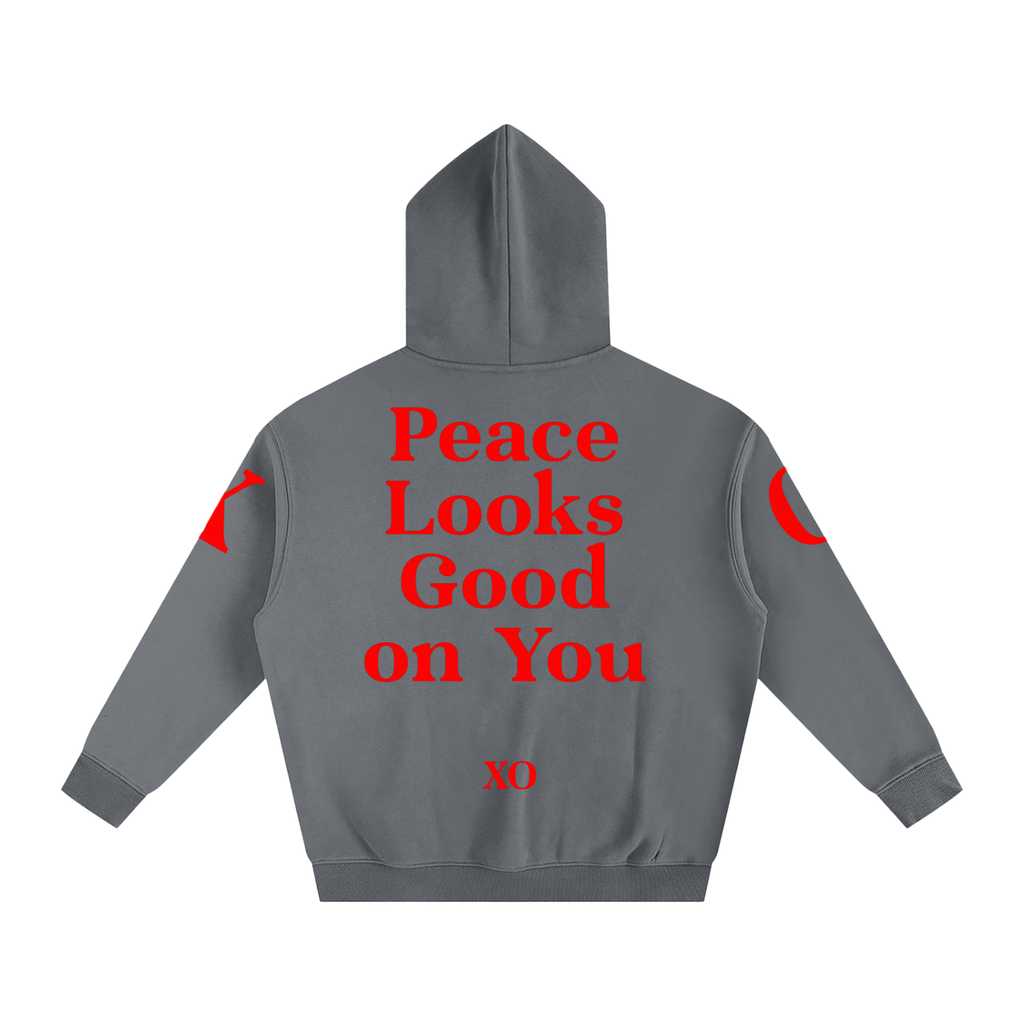 Oversize Fleeced Hoodie(Red Label Edition)