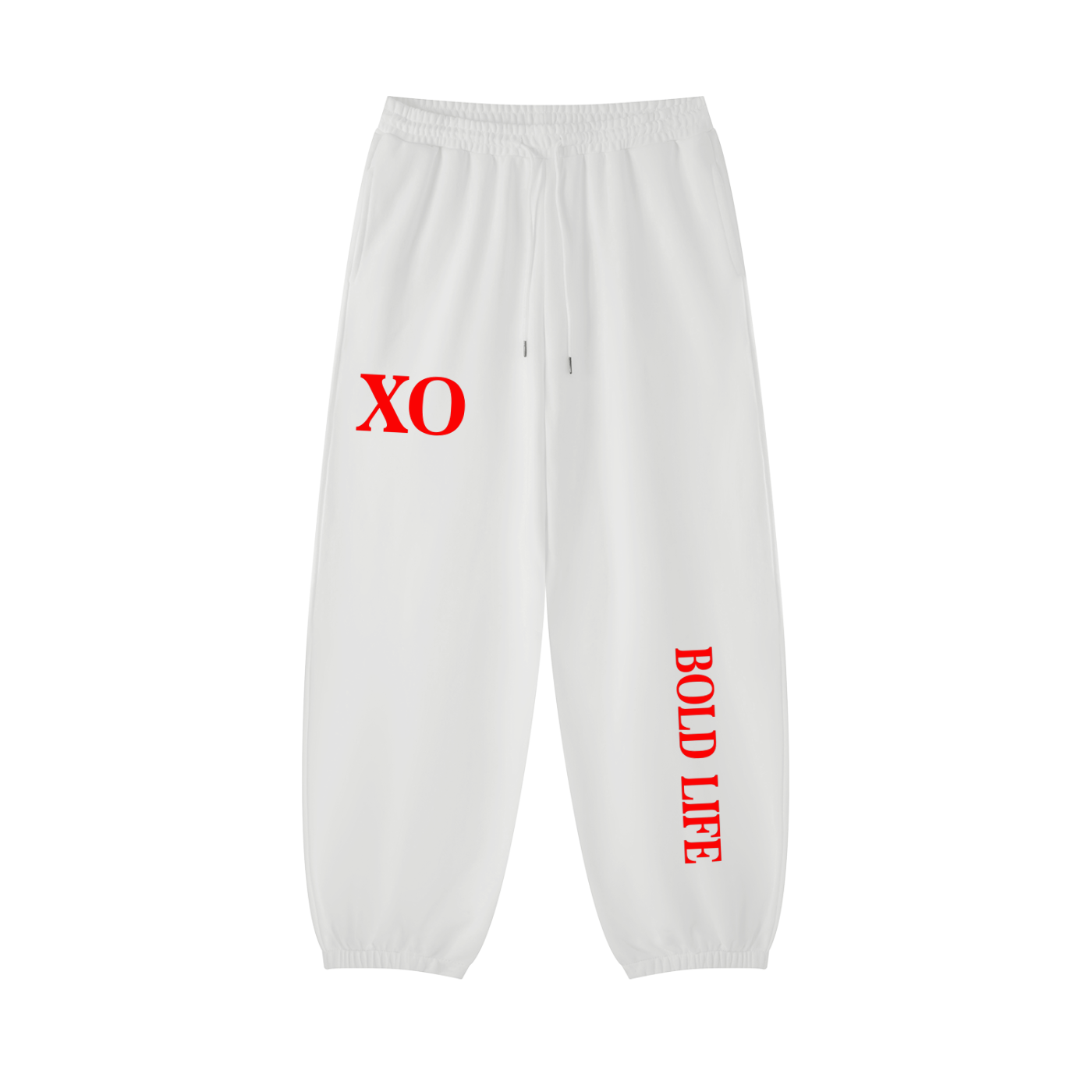 Bold Life Essential Jogged Sweatpants(Red Label)