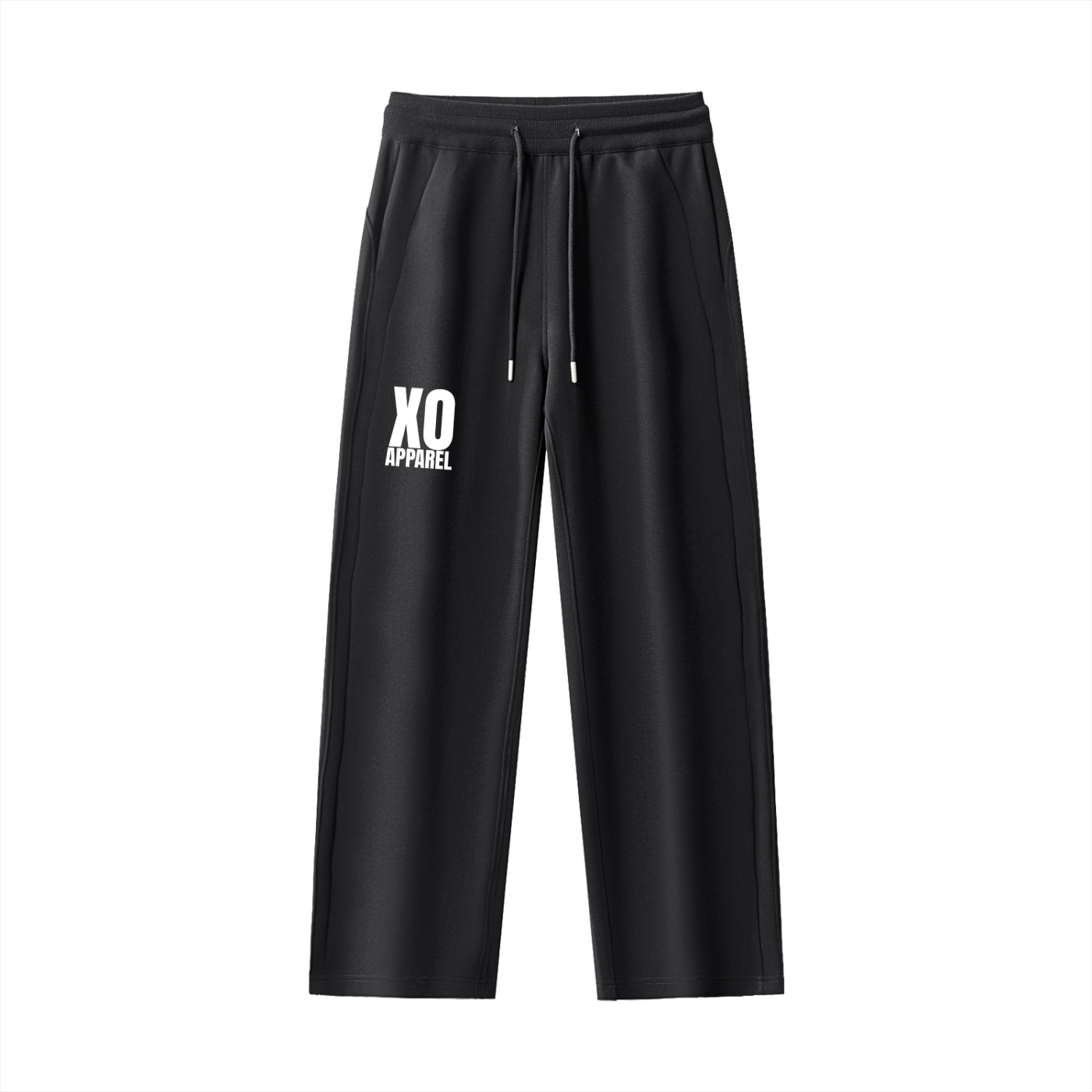 XO Apparel Essential Drawstring Straight-Leg Sweatpants