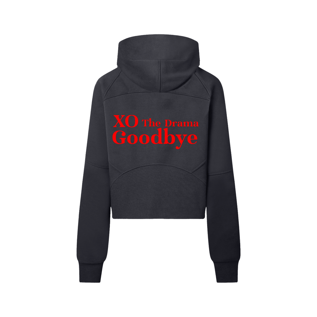 Cropped Half-Zip Hoodie(Red Label Edition)