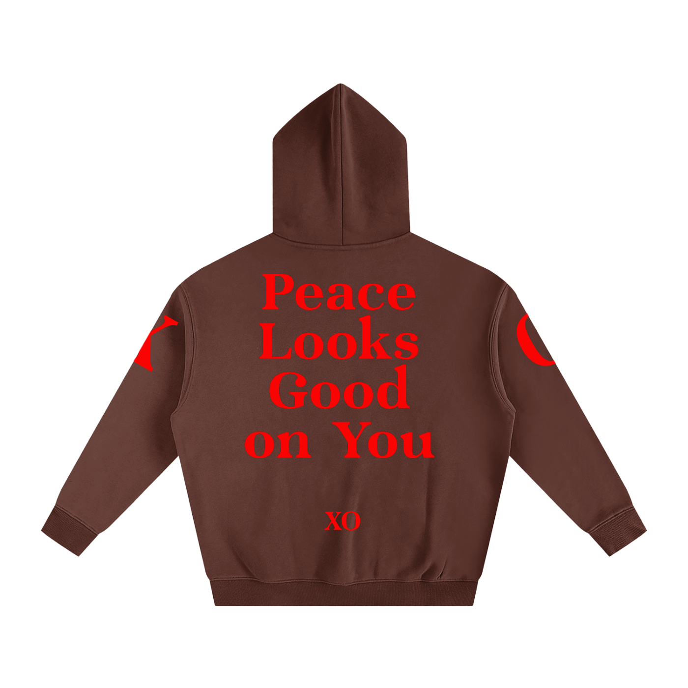 Oversize Fleeced Hoodie(Red Label Edition)