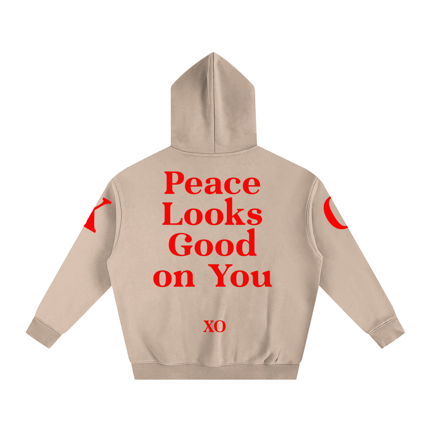Oversize Fleeced Hoodie(Red Label Edition)