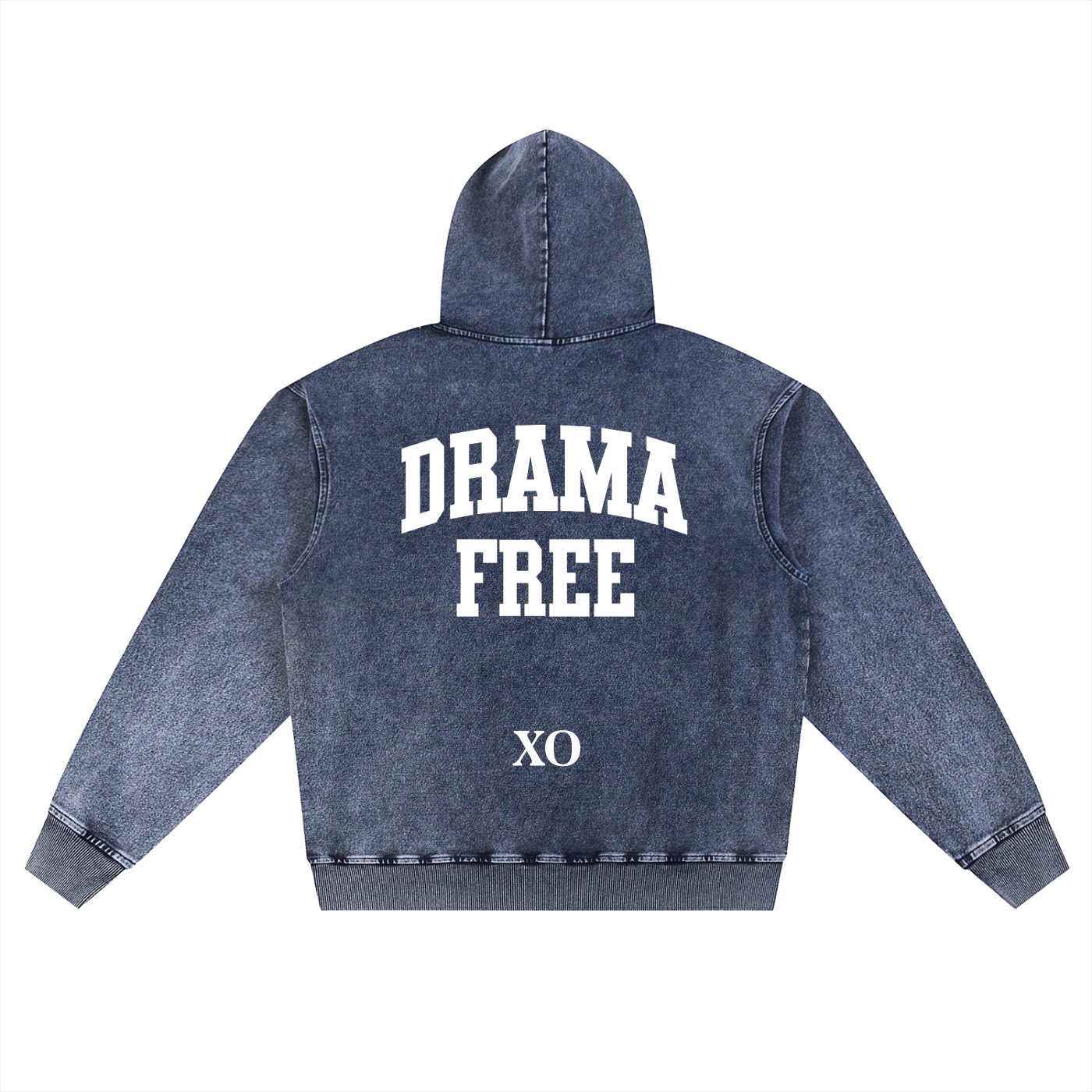 Snow Wash Oversized Hoodie