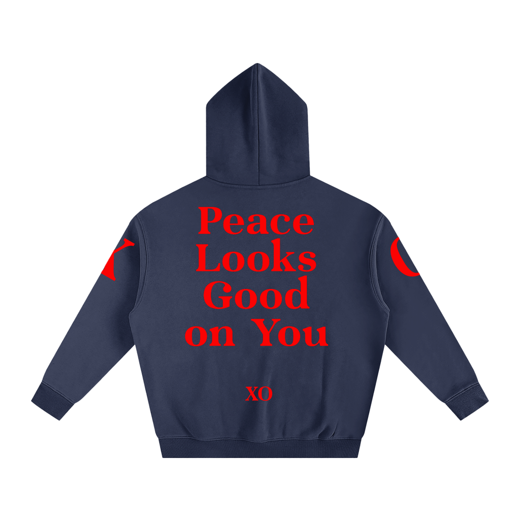 Oversize Fleeced Hoodie(Red Label Edition)