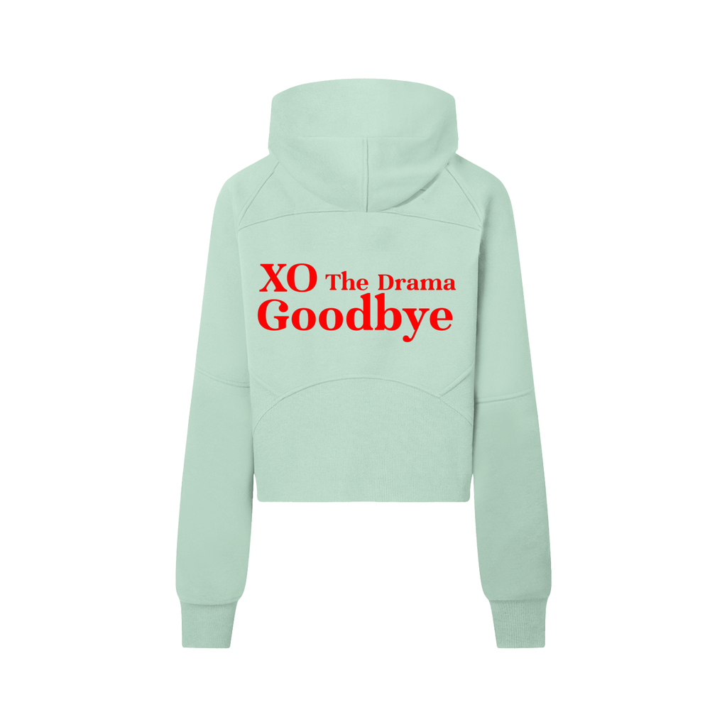 Cropped Half-Zip Hoodie(Red Label Edition)