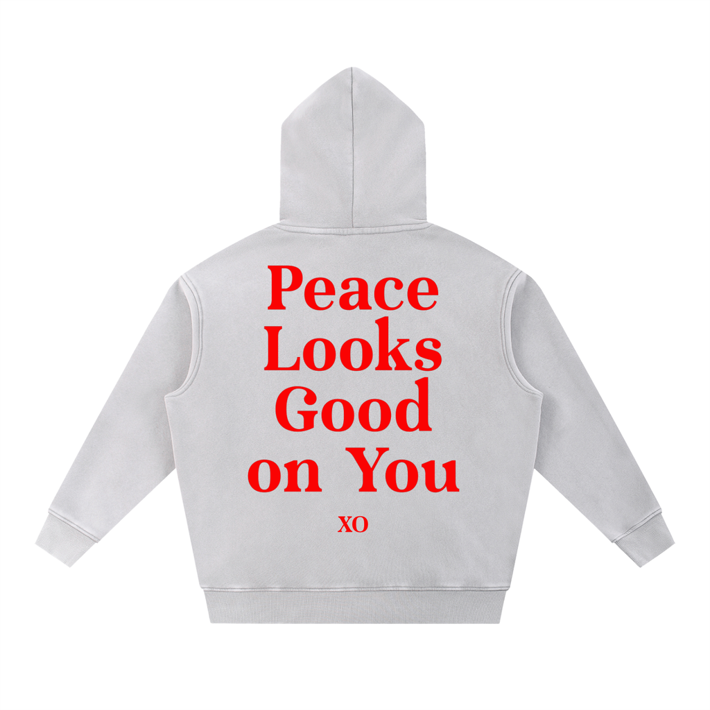 Snow Wash Fleece Oversize Hoodie(Red Label Edition)