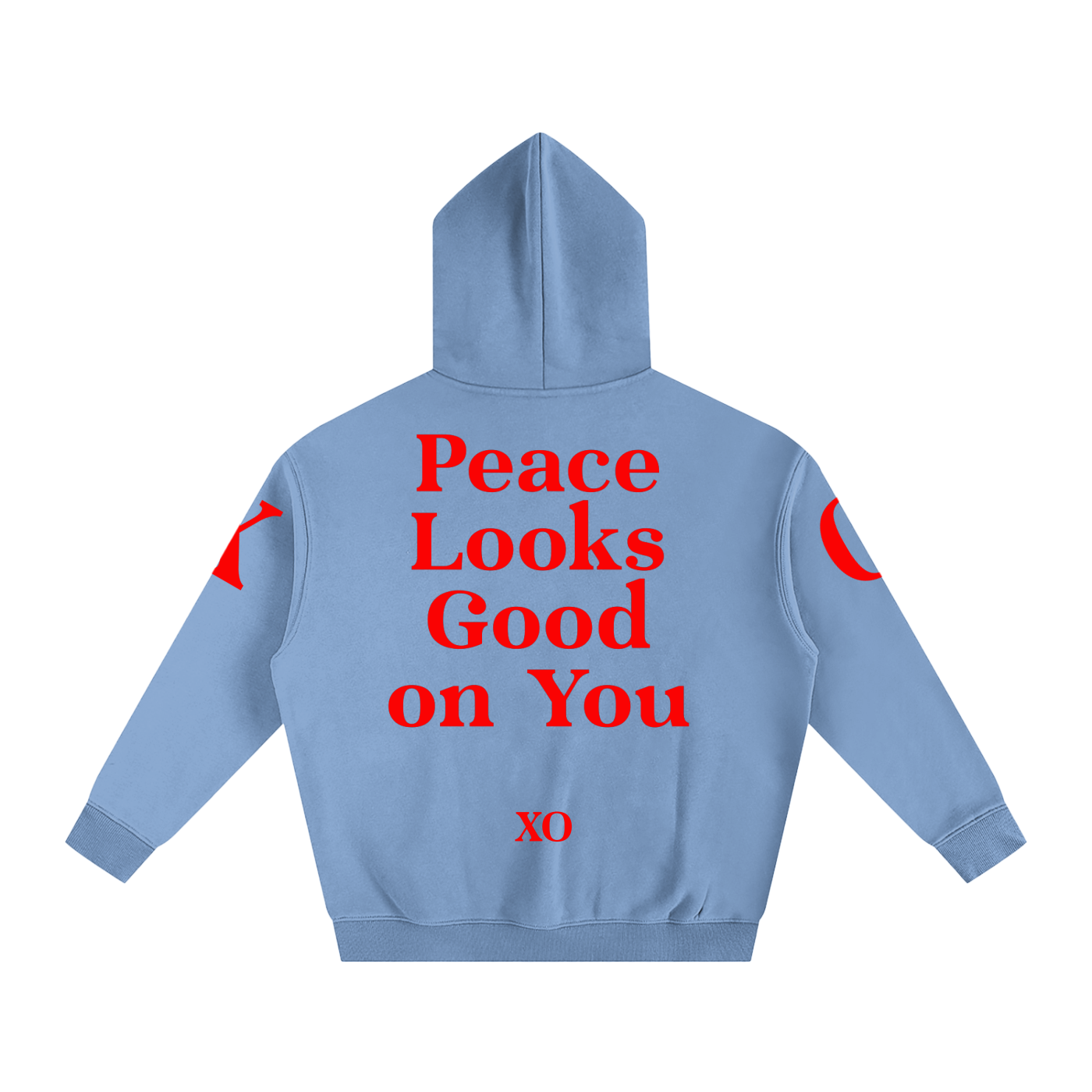 Oversize Fleeced Hoodie(Red Label Edition)