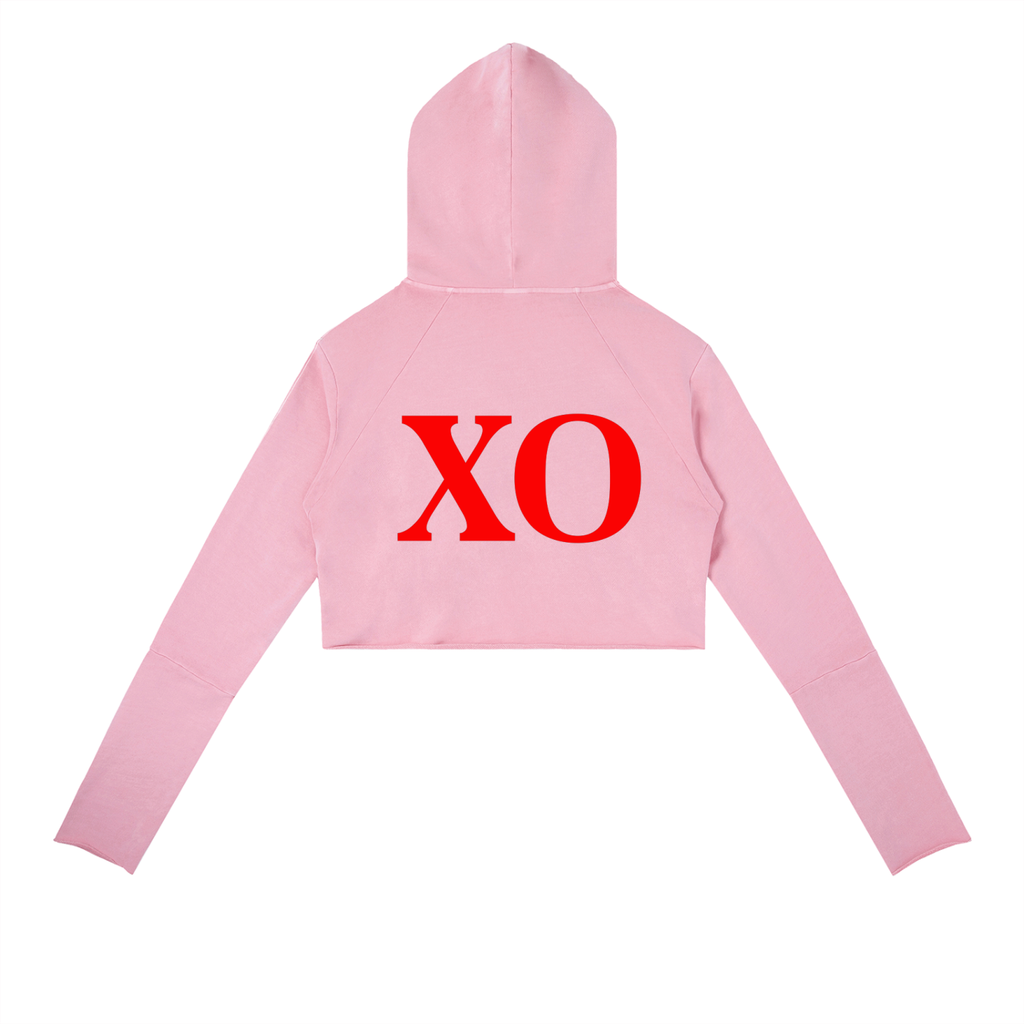 Vintage Washed Raw Edge Hoodie(Red Label Edition)