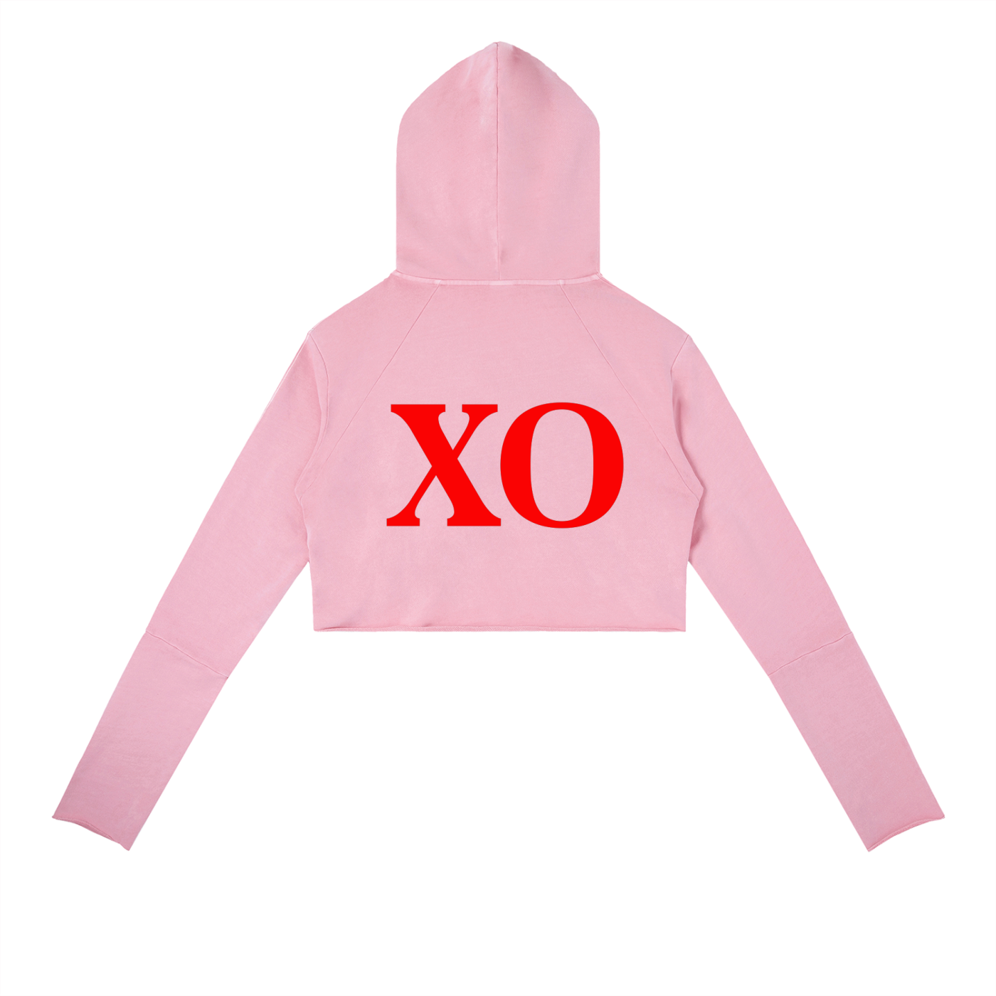 Vintage Washed Raw Edge Hoodie(Red Label Edition)