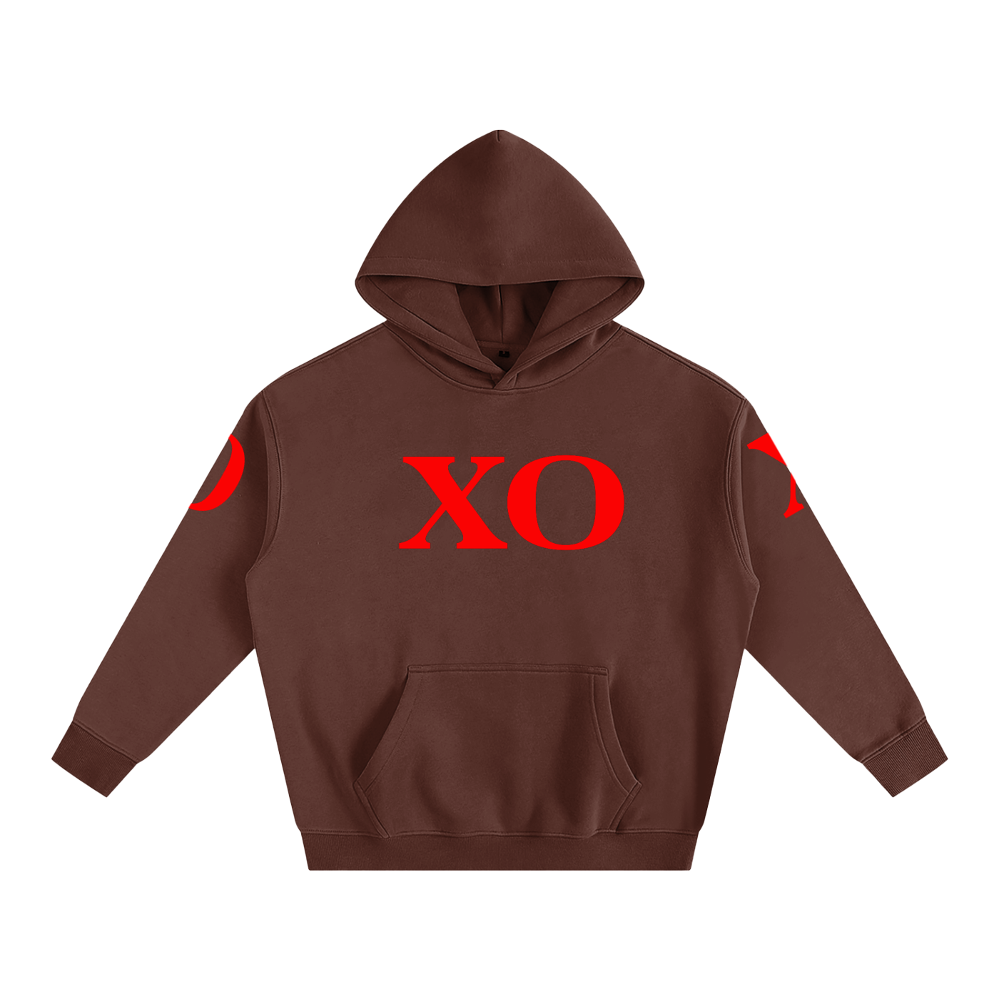 Oversize Fleeced Hoodie(Red Label Edition)