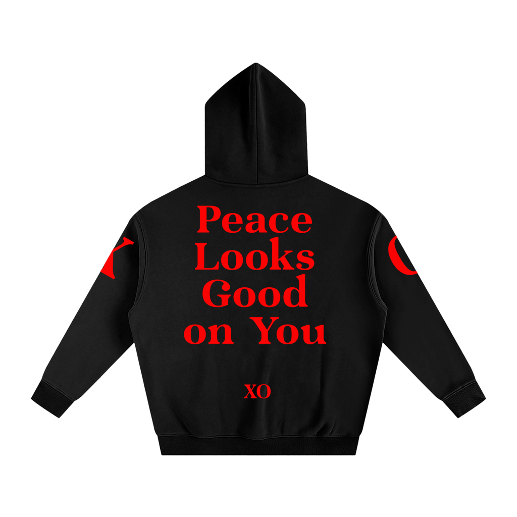 Oversize Fleeced Hoodie(Red Label Edition)