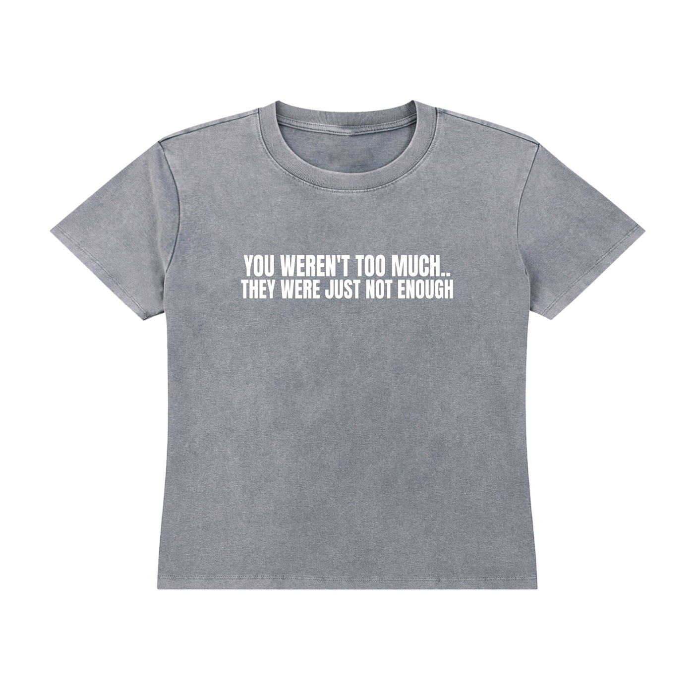 Vintage Wash Drop Shoulder T-shirt