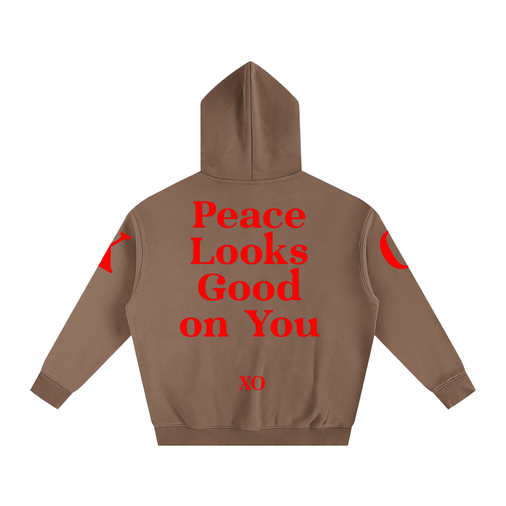 Oversize Fleeced Hoodie(Red Label Edition)