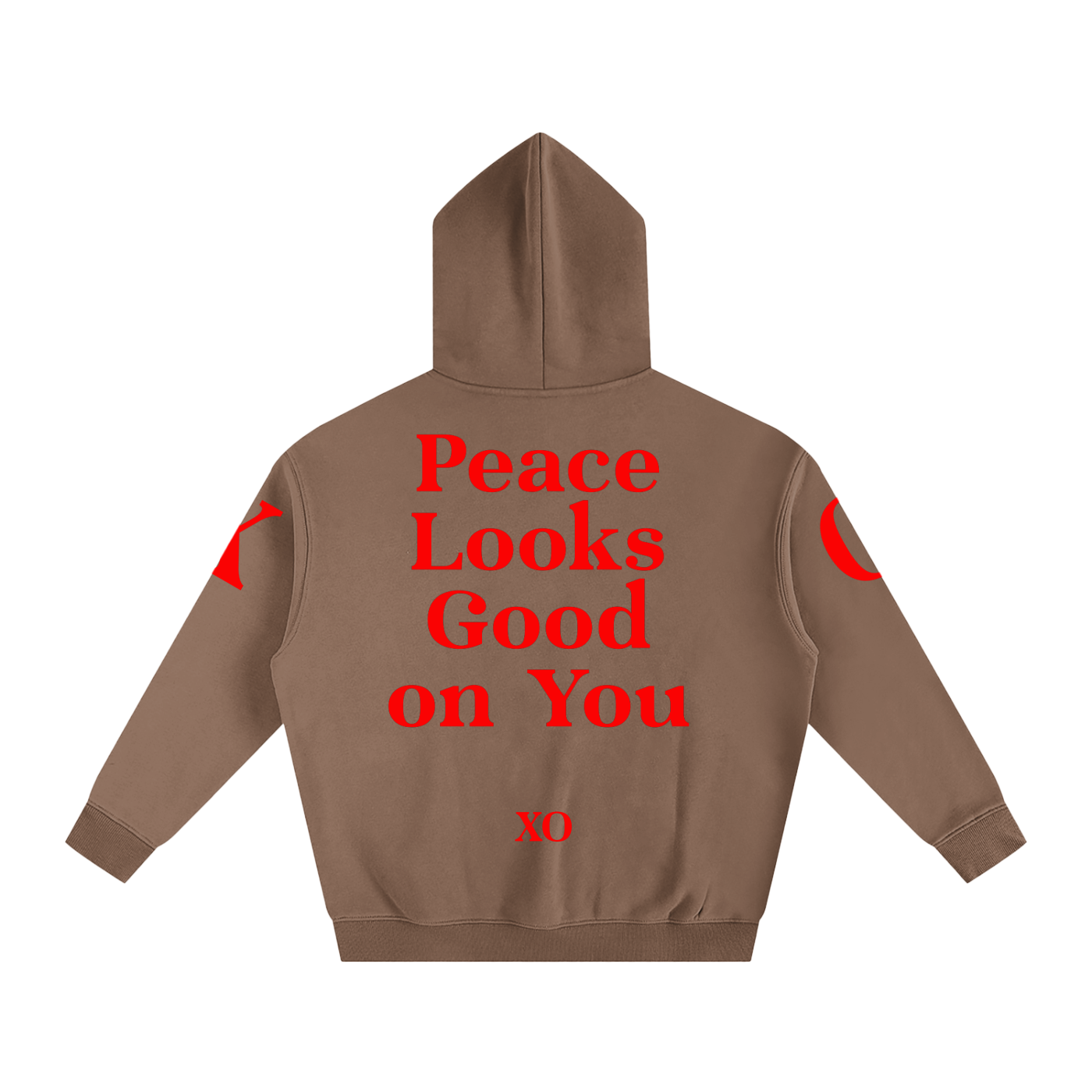 Oversize Fleeced Hoodie(Red Label Edition)