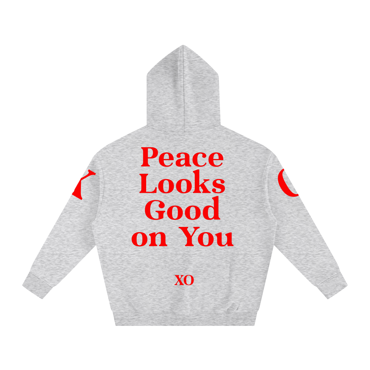 Oversize Fleeced Hoodie(Red Label Edition)