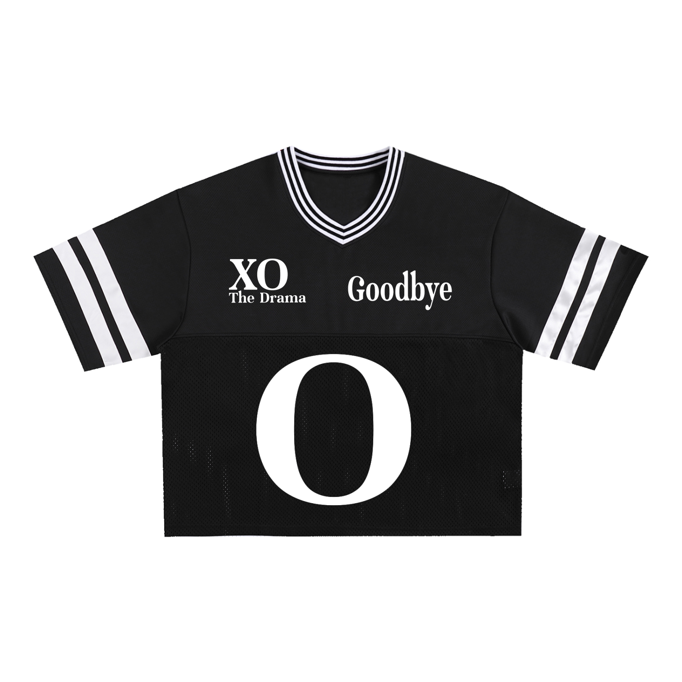 Taped Mesh Boxy T-Shirt