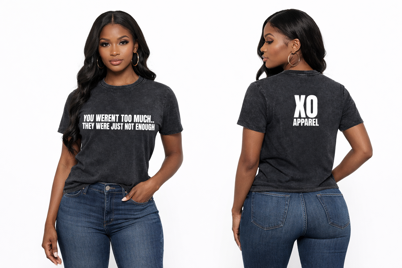 Vintage Wash Drop Shoulder T-shirt