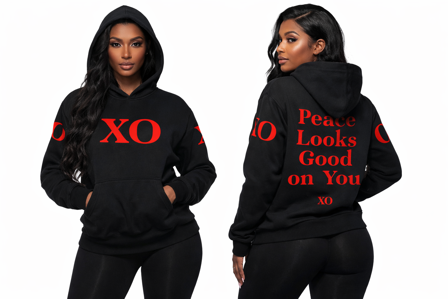 Oversize Fleeced Hoodie(Red Label Edition)