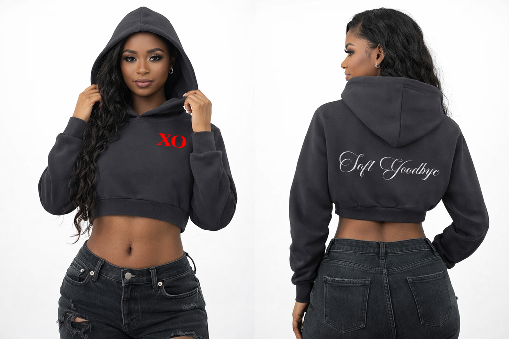 Essential Cropped Hoodie(Red Label Edition)