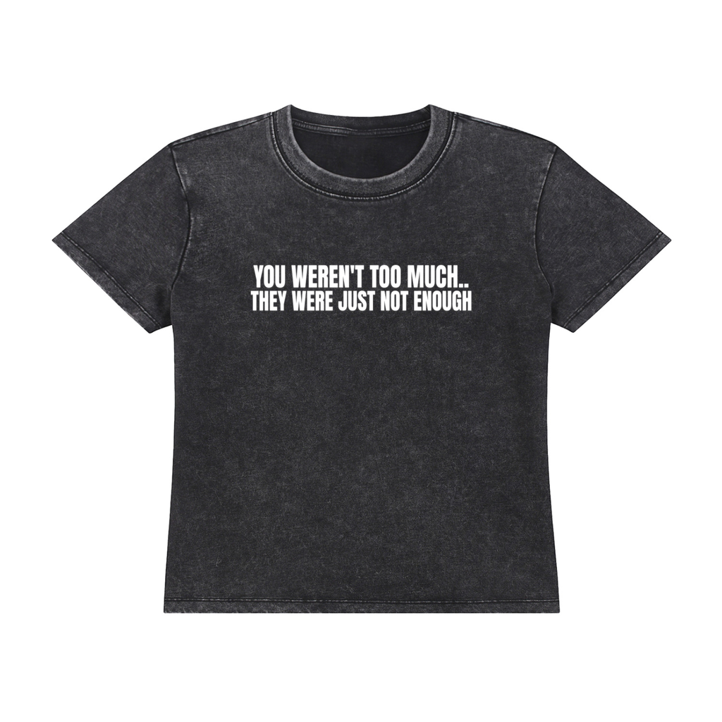 Vintage Wash Drop Shoulder T-shirt