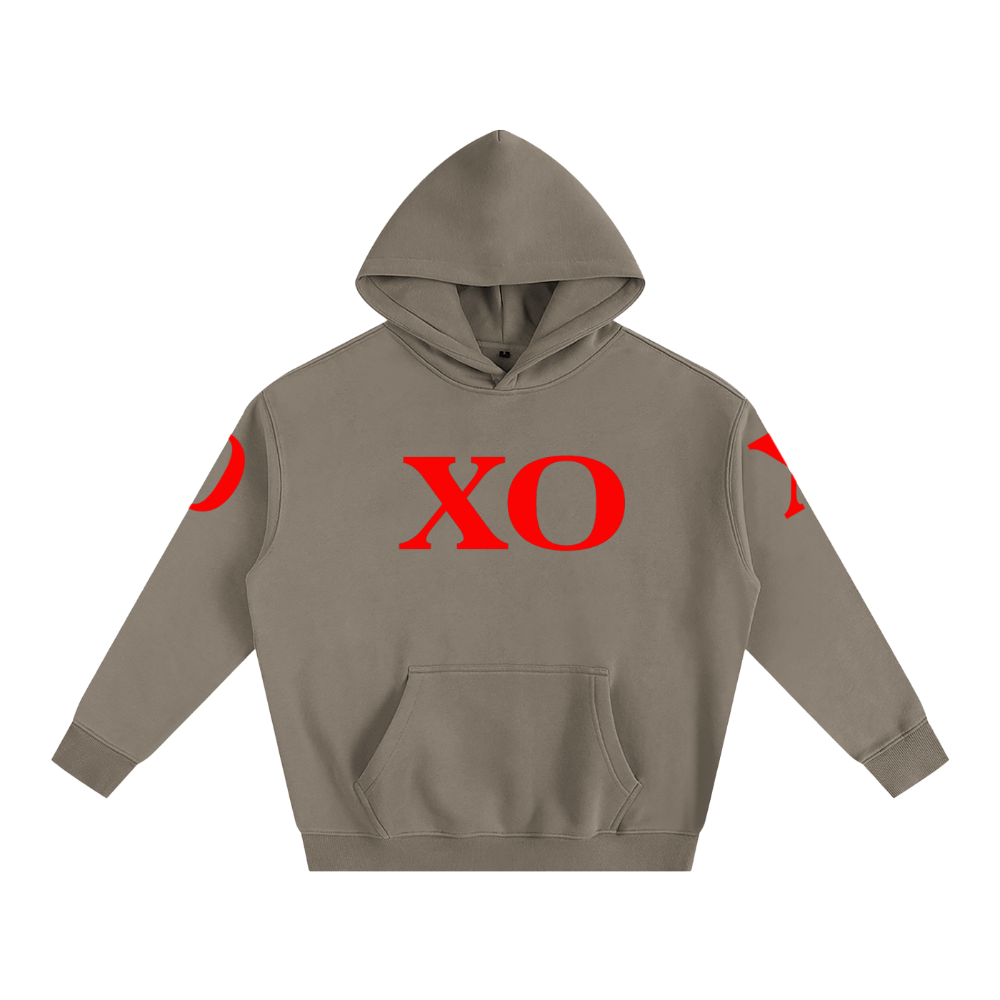 Oversize Fleeced Hoodie(Red Label Edition)