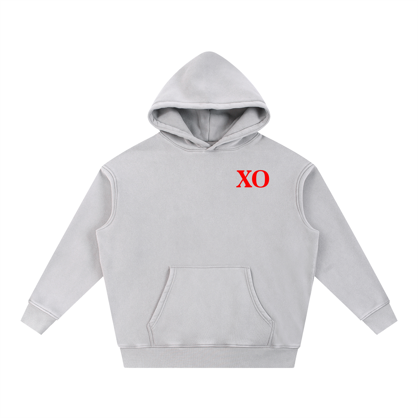 Snow Wash Fleece Oversize Hoodie(Red Label Edition)