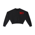 Vintage Washed Cropped Sweatshirt(Red Label Edition)