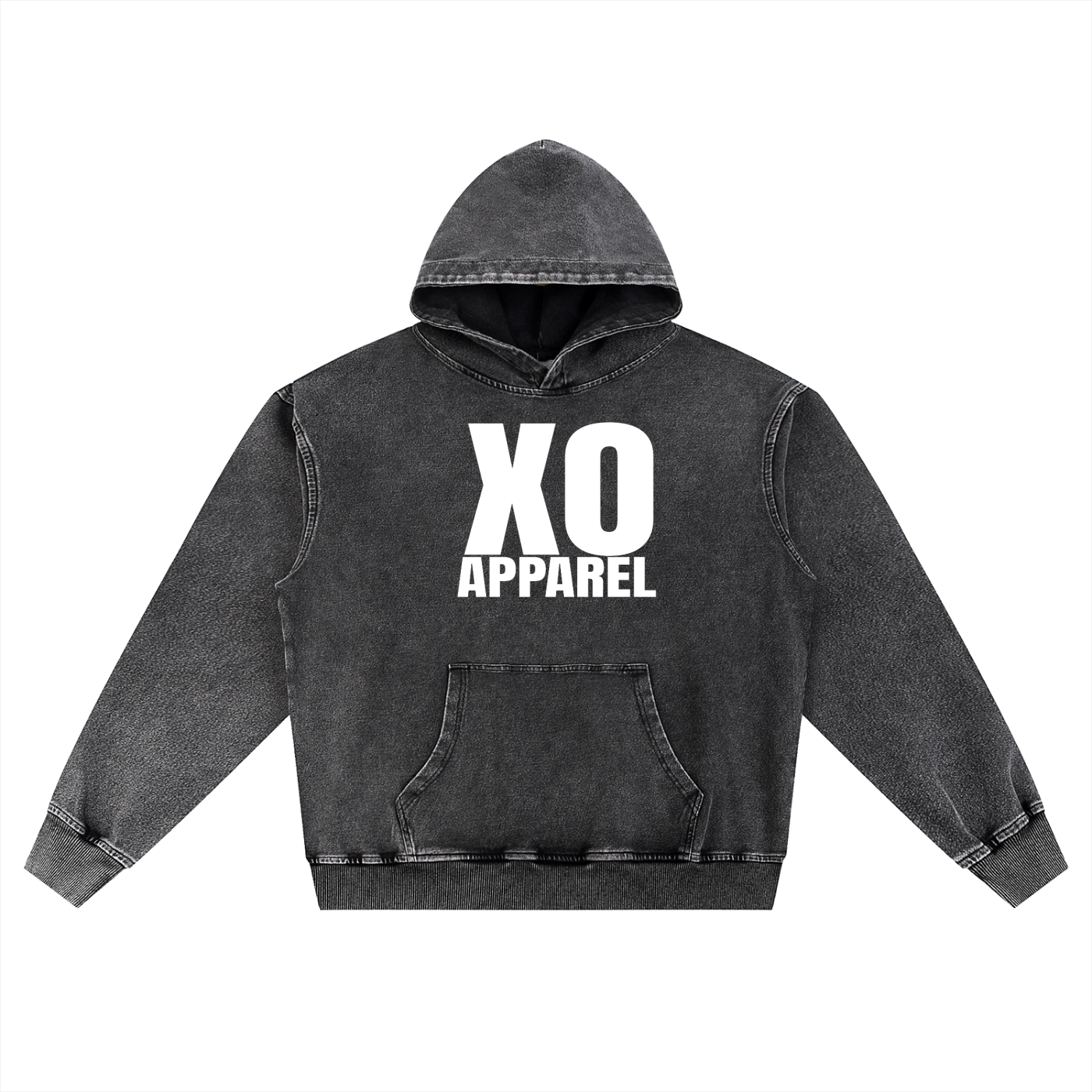 Snow Wash Oversized Hoodie