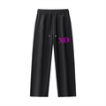 XO Essential Drawstring Straight-Leg Sweatpants(Pink Label Edition)