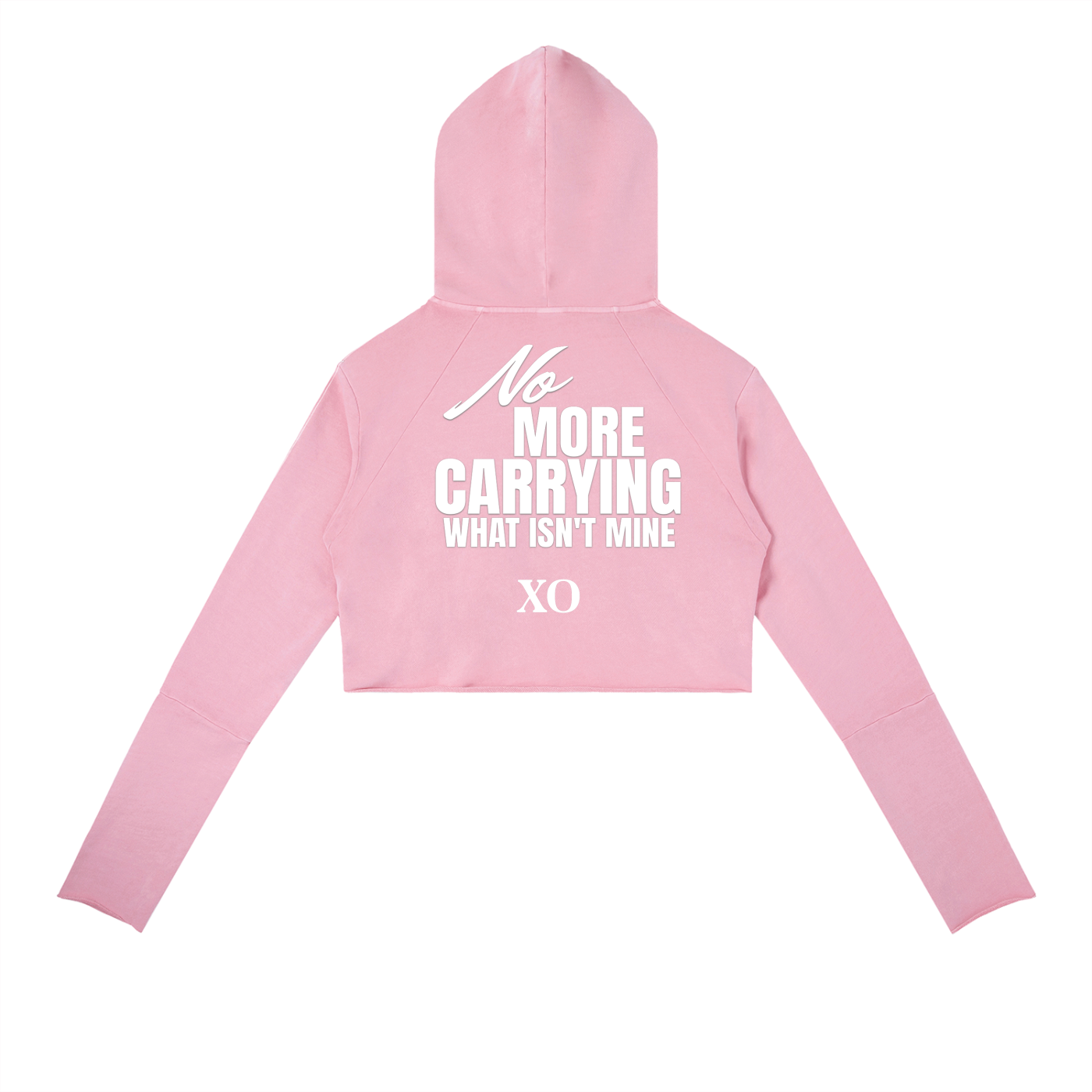 Vintage Washed Raw Edge Hoodie