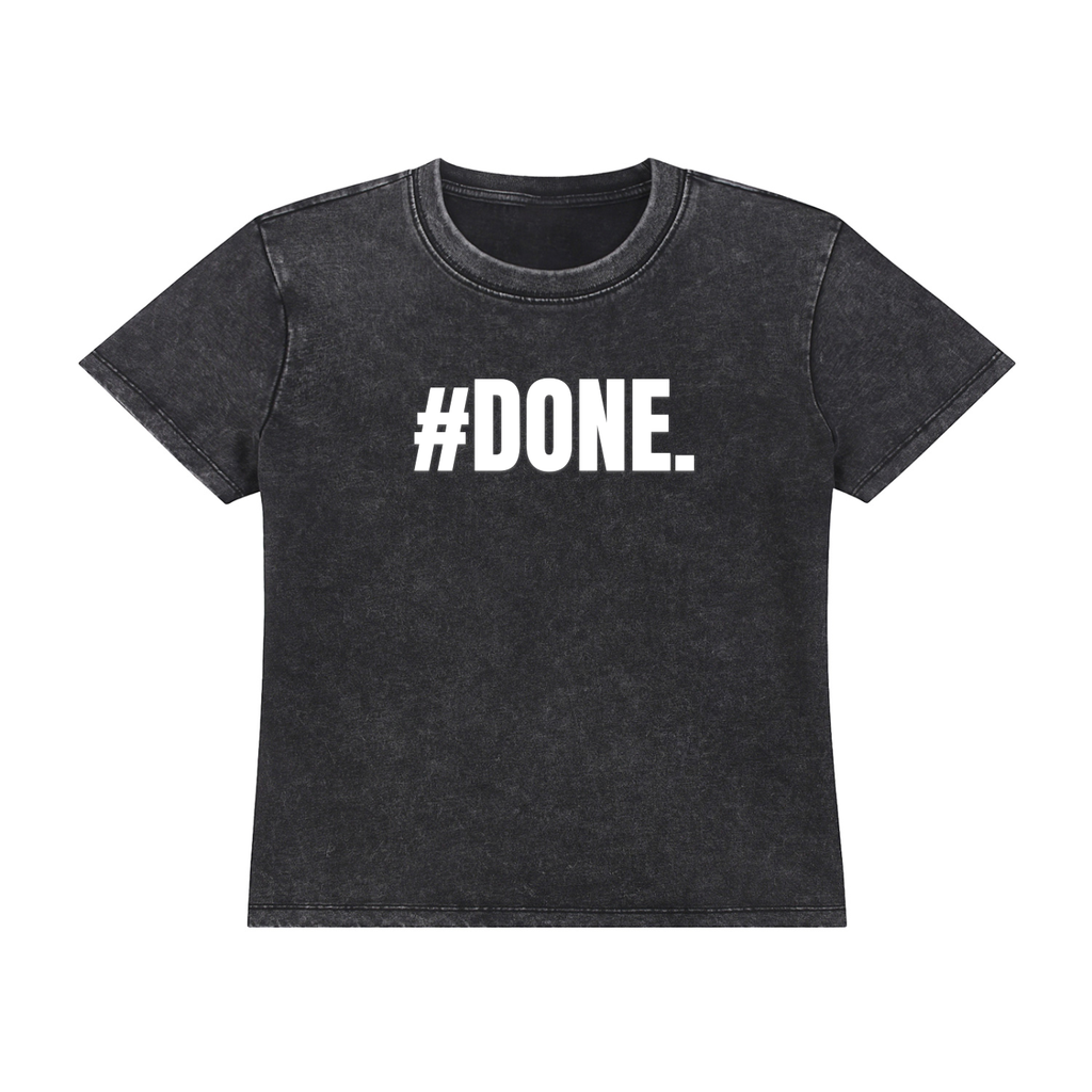 Vintage Wash Drop Shoulder T-shirt