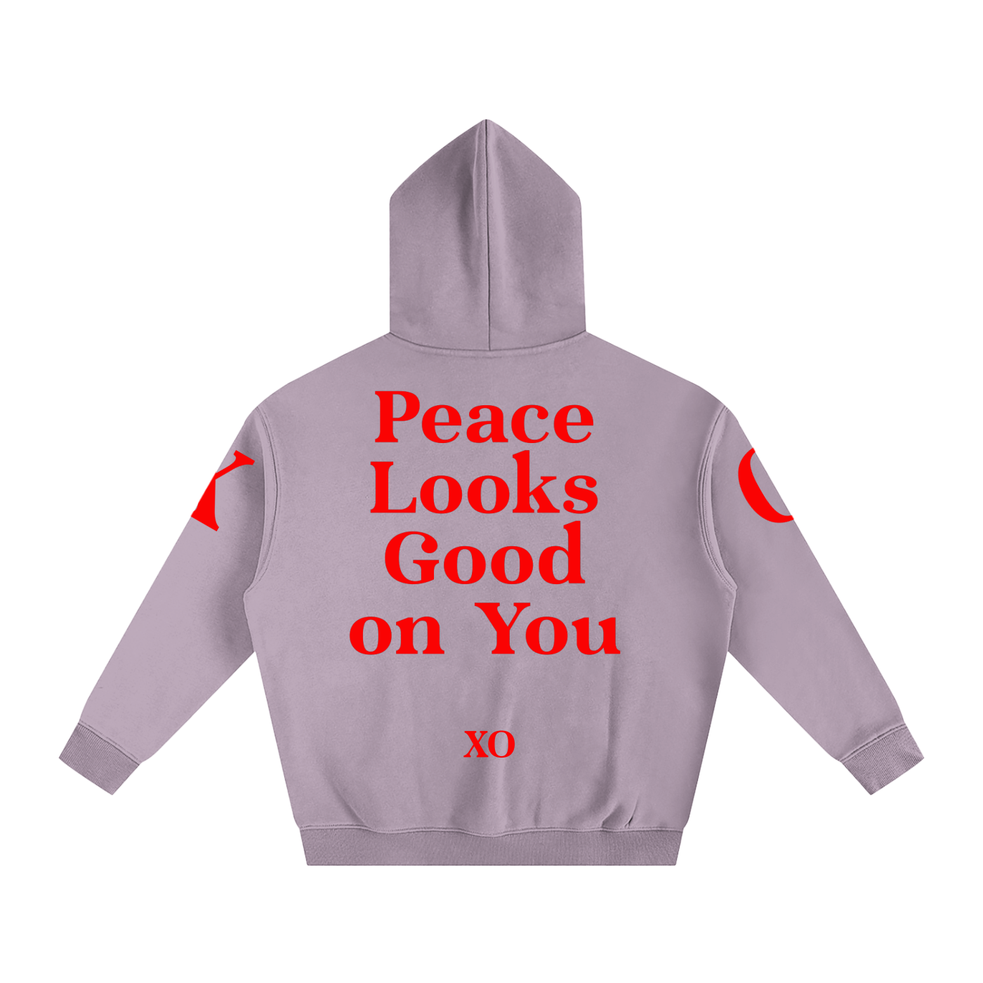 Oversize Fleeced Hoodie(Red Label Edition)