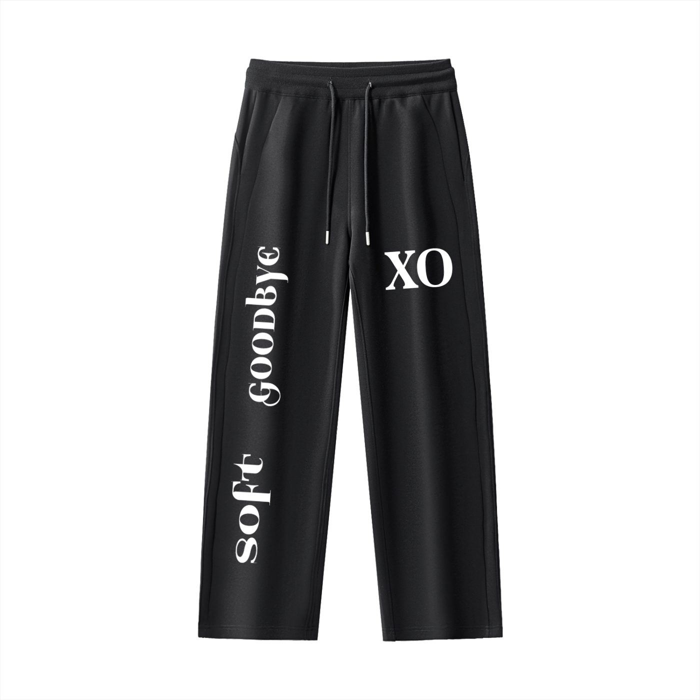 Essential Drawstring Straight-Leg Sweatpants