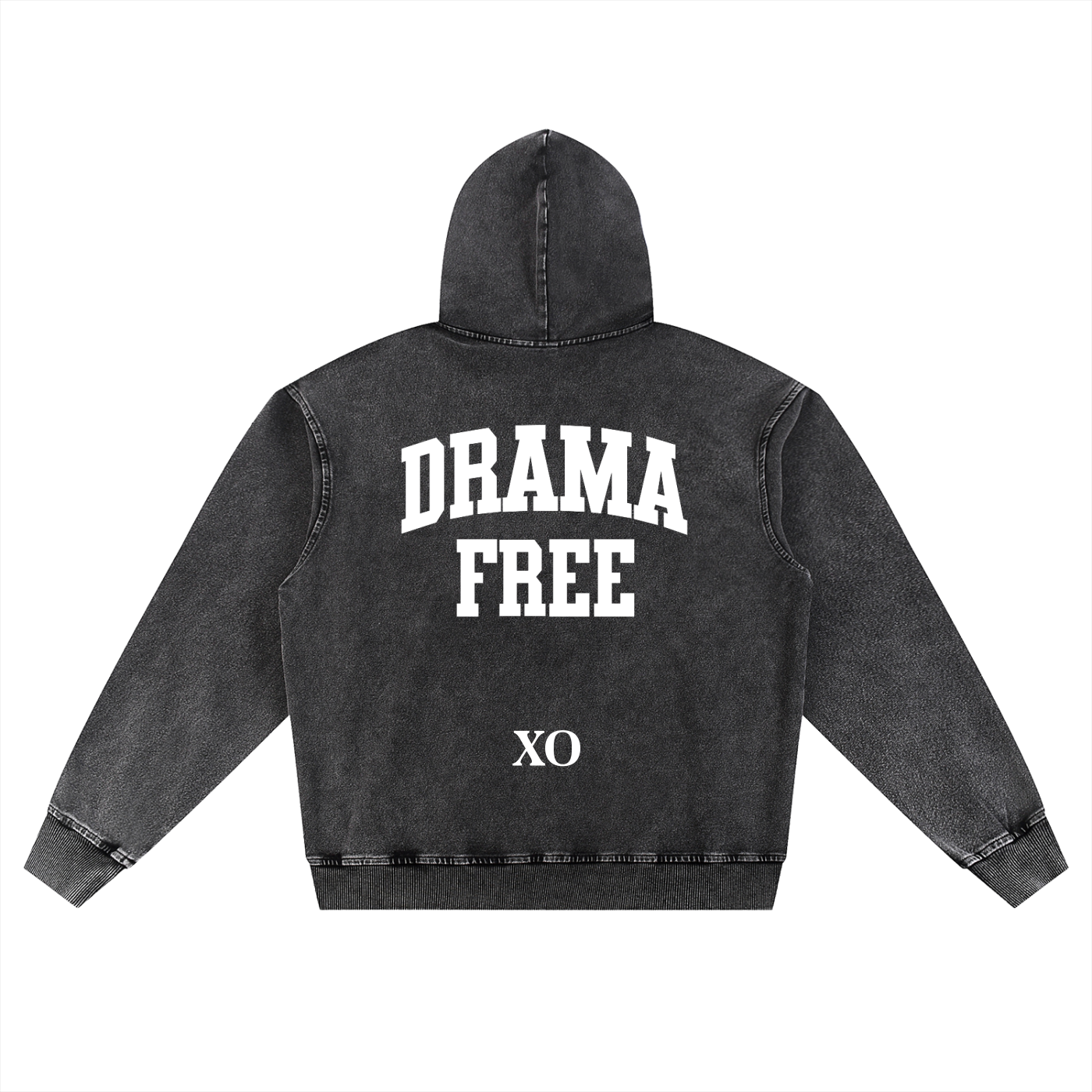 Snow Wash Oversized Hoodie