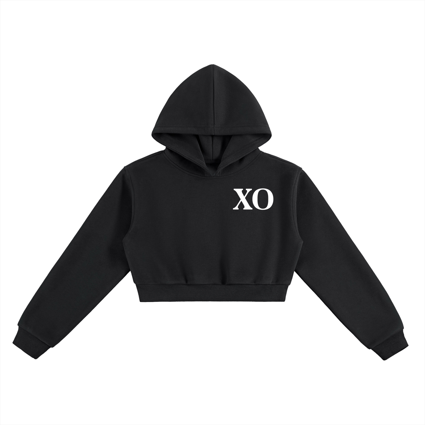 Essential Cropped Hoodie