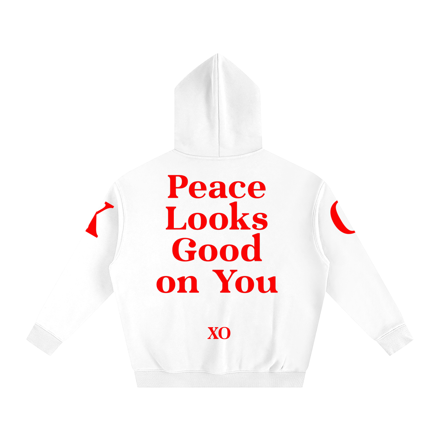 Oversize Fleeced Hoodie(Red Label Edition)