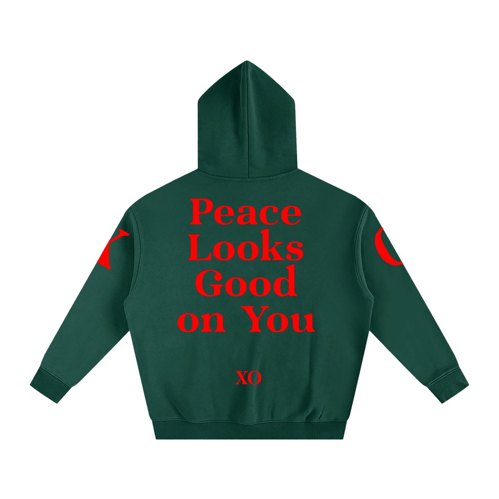 Oversize Fleeced Hoodie(Red Label Edition)