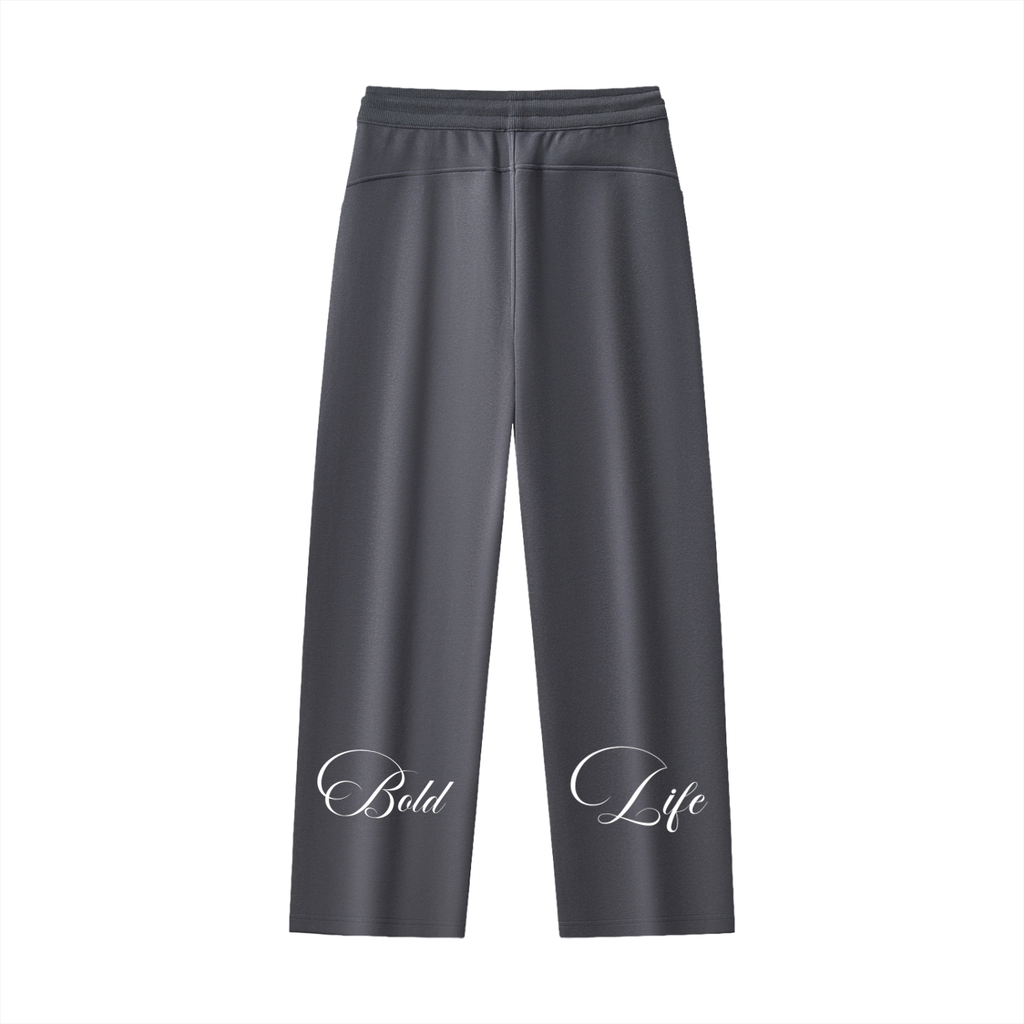 Essential Drawstring Straight-Leg Sweatpants(Bold Life Edition)