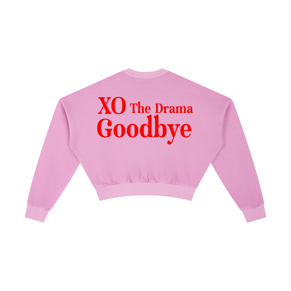 Vintage Washed Cropped Sweatshirt(Red Label Edition)