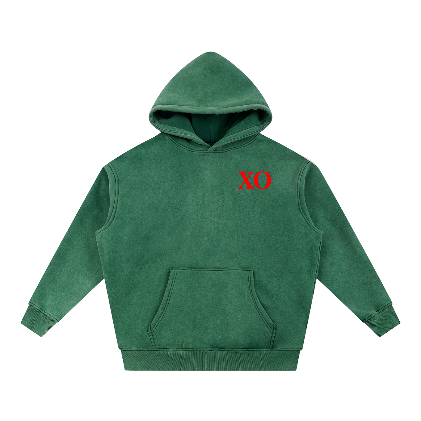 Snow Wash Fleece Oversize Hoodie(Red Label Edition)