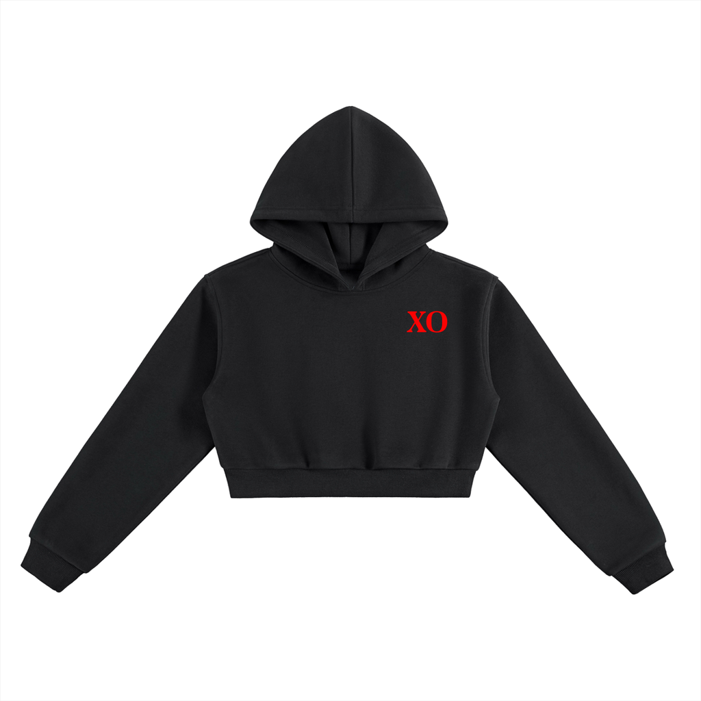 Essential Cropped Hoodie(Red Label Edition)